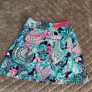 NWT Lilly Pulitzer Brenna Skirt — Lookin Sharp Print